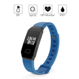 WP105 OLED кровяное давление SpO₂ Сердце Цена Монитор IP67 Спортивный трекер Smart Watch Bracelet Android IOS