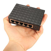 Concentrateur réseau Gigabit Ethernet 5 ports RJ45 10/100 / 1000Mbps