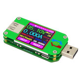 RIDEN® UM24/UM24C USB 2.0 Color LCD Display Tester Voltage Current Meter Voltmeter Amperimetro Battery Charge Measure Cable Resistance