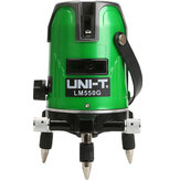 UNI-T LM550G 5 linii zielony poziom lasera 360 stopni samopoziomujący poziom lasera krzyżowego 