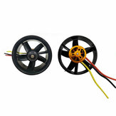 QX-Motor 64mm 5 Blades EDF Unit With QF2611 4500KV Brushless Motor 3S for RC Airplane Jet