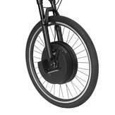 LAOTIE EW-DP5 fojtószelep típus 26in / 700C univerzális 36V 7.2Ah 500W Intelligence kerékpár kerék kefe nélküli motor első kerék elektromos kerékpárhoz