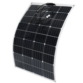 Painel Solar Monocristalino Mono de 100W 18V Altamente Flexível e à Prova de Água