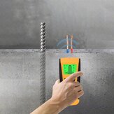 TH210 3 em 1 Testador de metal Encontre metal madeira montantes AC Tensão Vivo Fio Detect Scanner de parede Caixa elétrica Finder Wall Tester