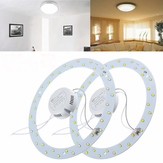 9W 36 LED Белый / теплый белый круговой круг панели практичный эффективный потолочный светильник 220V