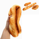 Squishy Jumbo Baguette francia kenyér 48 cm-es lassan emelkedő pékség kollekció ajándékdekorációs játék
