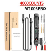 Ψηφιακό Πυροσβεστήρα ΟΟΣΑΤΟΟL MT005 / MT005PRO μετρητής τύπου πένας με μετρητές 4000 μετρήσεων αυτόματης ανίχνευσης AC / DC τάση αντίστασης διόδου επαγγελματικού μετρητή για εργαλεία