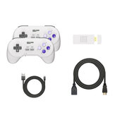 Data Frog 4GB 3000 Games USB Wireless TV Game Console FC SFC Retro Video Game Player Portable Retro Game Stick HD Output