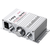 Lepy LP-A6 2ChHi-Fiステレオオーディオカーホーム出力パワーアンプスピーカー携帯電話MP3PC用