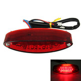 12V Moto 28 LED Luce posteriore freno targa luce rossa Lampada Universale