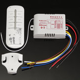 4ch wireless luz inteligente interruptor de controle remoto receptor transmissor 315MHz 220v
