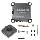 HDZero Whoop Lite VTX + 720P@60fps Nano Cámara Combo digital CMOS FOV 130 grados 25mW/200mW 25,5x25,2 mm para RC Tiny Drone