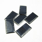 DIY Oyuncak Için 10 Adet 5V 30mA 53X30mm Mikro Mini Küçük Güneş Hücreleri Paneli