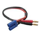 Kabel ładowania akumulatora litowego z wtyczką banana EC5 o średnicy 4 mm