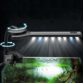  4.5W Blue:White 3:12 15 LED Aquarium Light Clip-on 360° Flexible Fish Tank Lamp AC220-240V