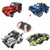 Technológiai csoport építőelemek összeszerelési játékok puzzle gyerek távirányító autó