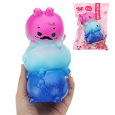 Eric Squishy Daddy Mommy Baby Rabbit Family 15*9*8CM Slow Rising With Packaging Collection Gift Soft Toy