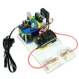 Placa de controlador de altavoz de plasma de música de alta potencia ensamblada TL494 con arco de canto con bobina de encendido 24V DC