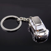 Брелок из цинкового сплава в форме автомобиля для ключей с решетчатой привязью, модельный подарок для мужчин и женщин