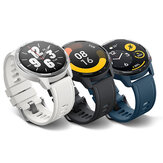 Origineel Xiaomi-horloge S1 Active 1.43 inch 60 hz Vernieuwen AMOLED-scherm Dual-band GPS Bluetooth-oproep Alexa Spraakassistent Hartslag Bloedzuurstofmonitor 117 Sportmodi Mastercard Betaling Smart Watch Global Version