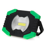30 W COB LED USB Trabalho Solar Luz Holofotes À Prova D 'Água 3 Modos Flood Lâmpada de Acampamento Ao Ar Livre Lanterna De Emergência  