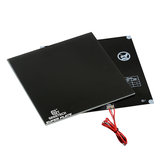 Geeetech® 220 * 220mm * 4mm Süper Levha Siyah Cam Platform + Alüminyum Yüzey Isı Bandı + NTC 3950 Termistor Kit 3D Printer için