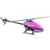 OMPHOBBY M1 290 mm 6CH 3D Flybarless Dual Brushless Direct-Drive Motor RC Helicopter BNF met Verstelbare Flight Controller Compatibel met FUTABA S-FHSS
