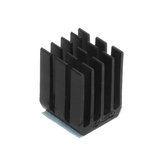 20PCS Black TMC2100 Stepper Motor Driver Cooling Heatsink With Back Glue For 3D Printer