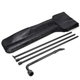 Spare Tire Jack Tool Lug Wrench Kit & PU Leather Case For Nissan Frontier 05-14