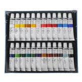 Conjunto de pintura de parede H&B HB-AP24 Profissional com 24 cores de pigmento de propileno pintado à mão