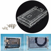 Transparent Acrylic Case Shell Enclosure Protective Box For  MEGA 2560 R3