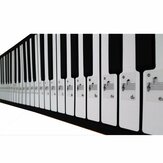 Zongora billentyű matrica 61 gombos elektronikus billentyűzethez