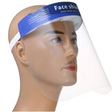 10Pcs Mascarilla Protectora de Visera Facial Contra Salpicaduras y Saliva con Banda Ajustable