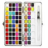 SeamiArt 72/90 Colori Acquerello Solido Set Pittura Acquerello Portatile per Disegno Pittura Artistica Forniture per Pittura Cancelleria