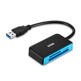 SSK SCRM330 3-In-1 USB 3.0 to Micro SD TF CF SD Card Reader  