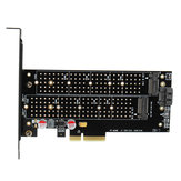 JEYI SK7 M.2 NVMe SSD NGFF zu PCI-E X4 Erweiterungskarte Unterstützung PCI E 3.0 Dual Voltage