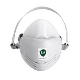 Masque facial PM2.5 Anti-poussière Masque PM2.5 Anti-buée Haze Efficacité Respirateur électrostatique