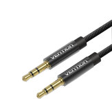 Vention BAG 3,5 mm Audio kábel Szövet Zsinór 3,5 Jack Aux Cord 0,5-1,5M autóhoz MP3/4