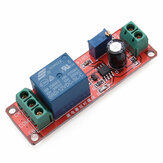 Retardo del temporizador Interruptor ajustable 0-10seg con entrada eléctrica NE555 12V 10A 2000W Módulo AC220V