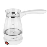 500ML Stainless Steel Heat-resistant Coffee Pot Non-toxic Eelectric Automatic Power-off Kettle
