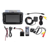 7 '' 2DIN Coche Reproductor de DVD estéreo Radio GPS SAT Cámara Para VW Passat Jetta