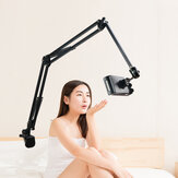 Aluminum Desktop Bed Table Gimbal Lazy Long Arm Phone Holder Tablet Stand 360 Degree Rotation For 3.5-10.5 Inch Smart Phone for iPad 9.7