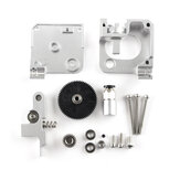 Komplettes Metall-Silber Titan Extruder Kit 1.75mm für 3D-Drucker Prusa i3 MK2