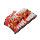 2 EN 1 Tablero de carga paralela PG XT30 XT60 Plug Soporta 4 paquetes de batería de 2-8S Lipo
