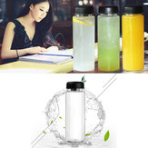 500ml portátil claro plástico esporte garrafa de água da bicicleta fruta limão xícara de água suco