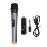 Karaoke professionale UHF wireless Microfono con sistema microfonico portatile con schermo ricevitore e Display
