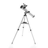 Ocular tripé reflexivo profissional do telescópio astronômico do zumbido de 700 / 76mm 525X