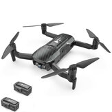 Hubsan ACE SE R Refined GPS 9KM FPV with 4K 30fps Camera 3-axis Gimbal 37mins Flight Time Carbon Fiber RC Drone Quadcopter RTF 2 Batteries Combo
