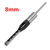 8mm Woodworking Square Hole Saw Drill Bit Square Mortising Chisel Drill Bit