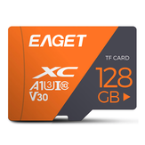 EAGET T1 Klasse 10 TF-korthukommelseskort U3 A1 V30 TF Flash-kort 32GB 64GB 128 GB 100 MB / S Smart-kort